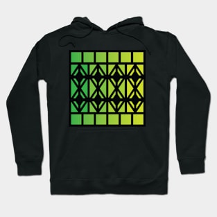 “Dimensional Energy” - V.6 Green - (Geometric Art) (Dimensions) - Doc Labs Hoodie